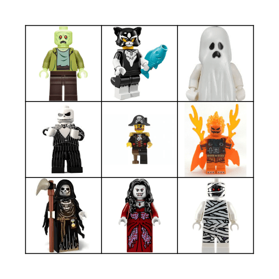 Halloween Bingo Card
