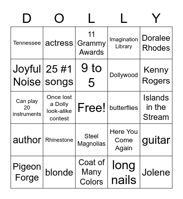 Happy Birthday Nancy! Bingo Card