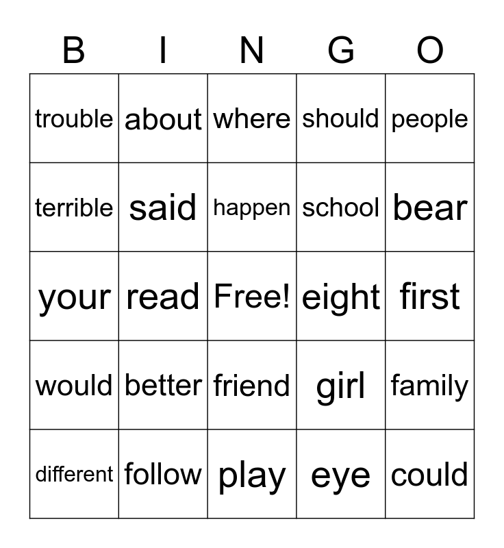 snap-words-bingo-card