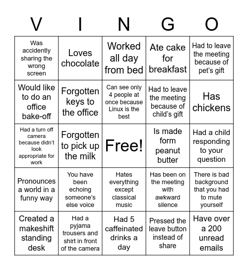 Office bingo 2 Bingo Card