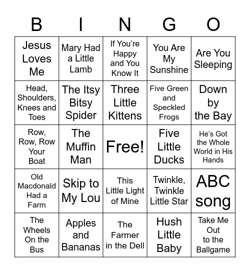 October Bingo Room #1 Bingo Card