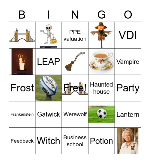 Halloween! Bingo Card