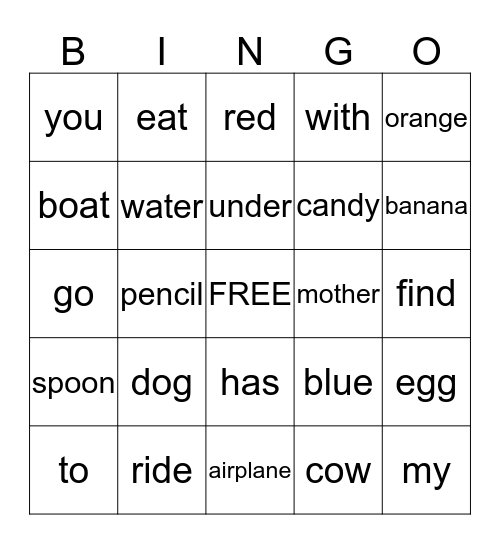 Shayla's Bingo Board Bingo Card