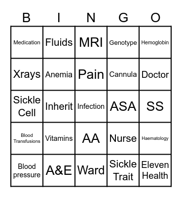 ASA BINGO Card