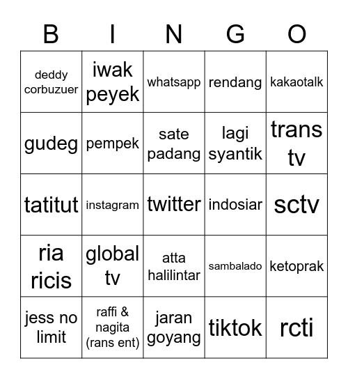 Beyyi’s Bingo🧸🎀 Bingo Card