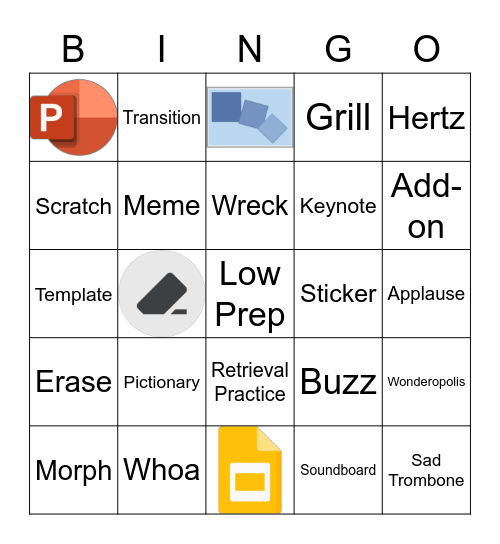 Electrify Any Lesson Bingo Card