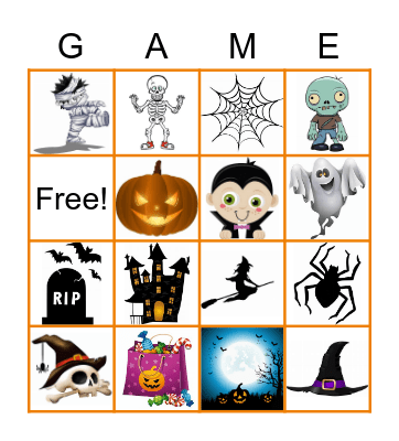 HALLOWEEN BINGO Card