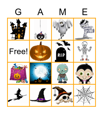 HALLOWEEN BINGO Card