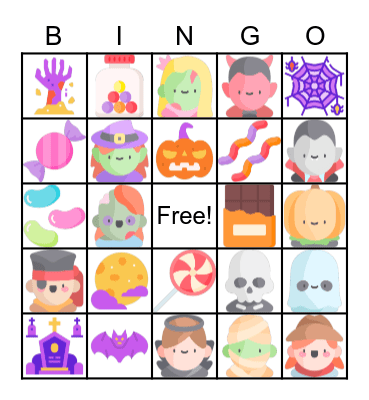 HALLOWEEN BINGO Card