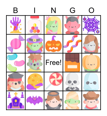 HALLOWEEN BINGO Card