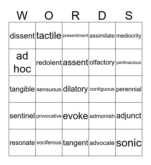 Classical Roots--book B Bingo Card