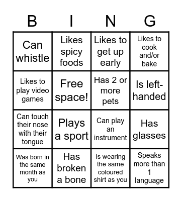 STEMing UP Bingo Card