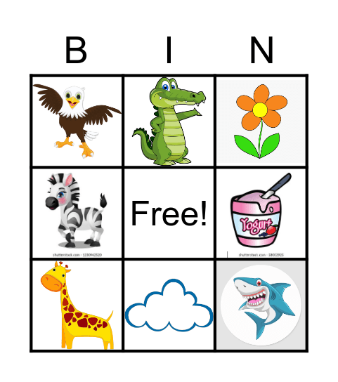 Alphabet Bingo Card