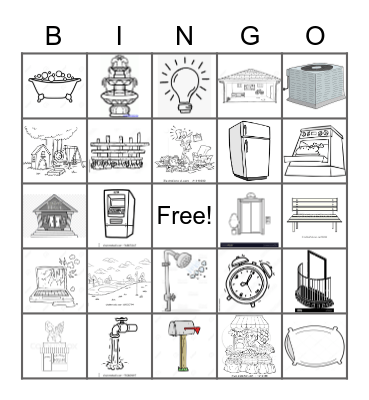 6.1 Vocabulary Bingo Card