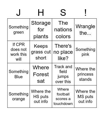 Elite 8 Bingo Card