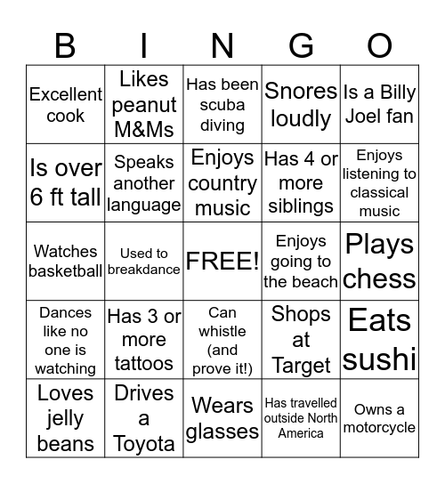 Nurses Week Bingo Card