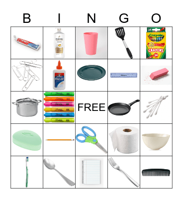 Categories 1 Bingo Card