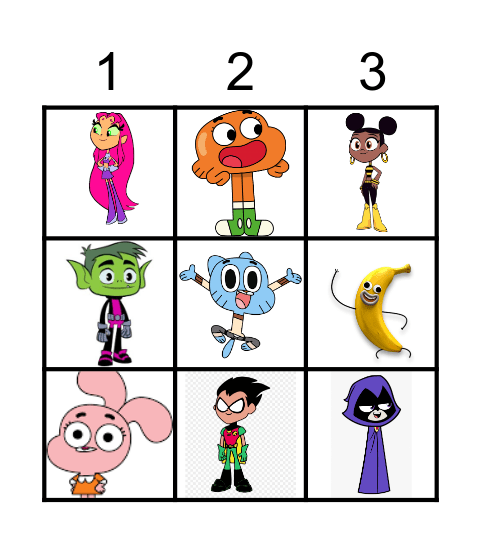 Look it's.... Bingo Card