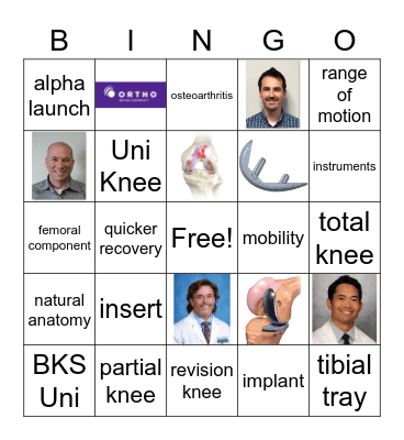 ODEV BINGO Card