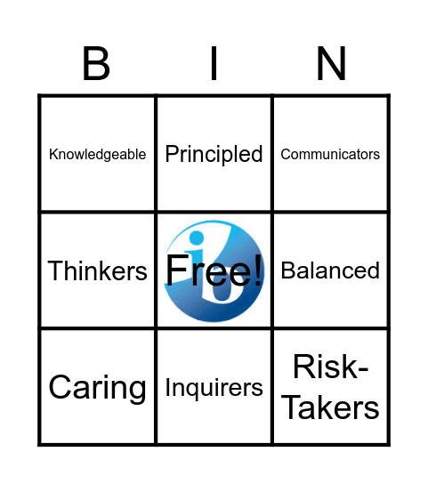 Are You the Learner Profile? Bingo Card