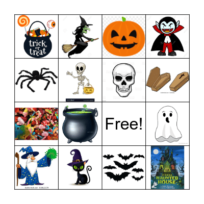 HALLOWEEN Bingo Card