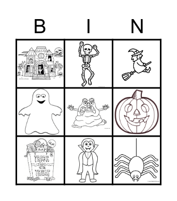 HALLOWEEN   BINGO Card