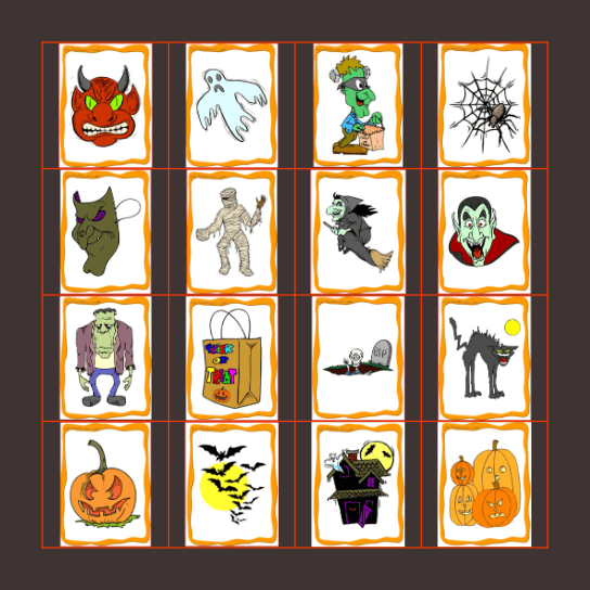 Halloween Bingo Card
