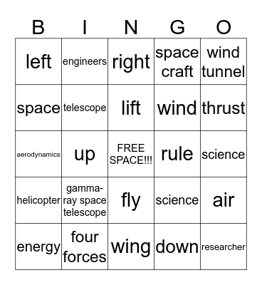 B-I-N-G-O Bingo Card