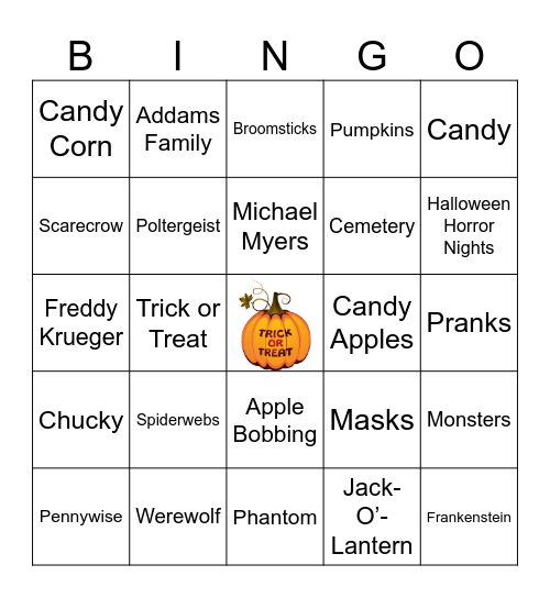 HALLOWEEN Bingo Card