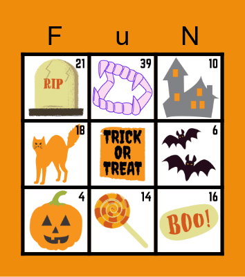 Happy Halloween - Jun Pres Bingo Card