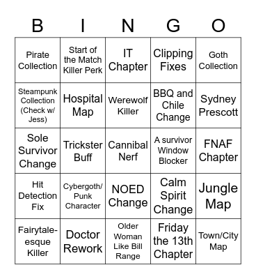 Kinyoku Bingo Card