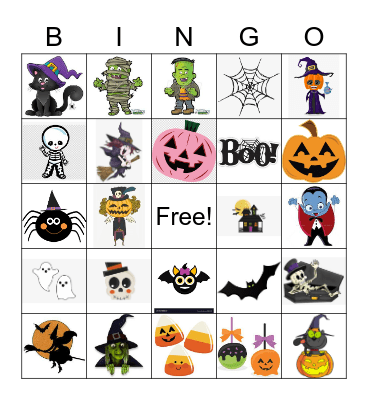 HALLOWEEN BINGO Card