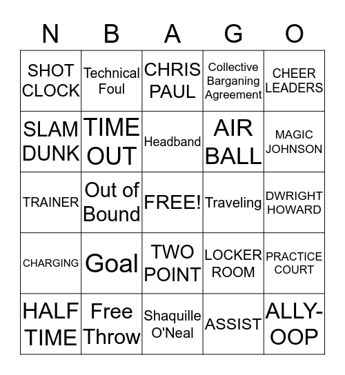 C1000 PLAYOFFS Bingo Card