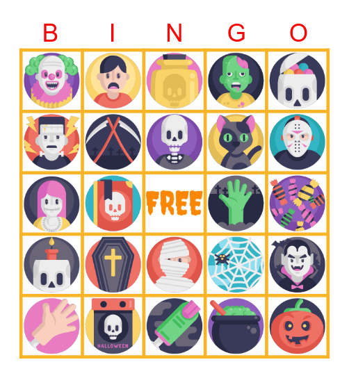 HALLOWEEN BINGO Card