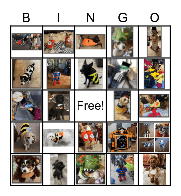Happy Halloween!! Bingo Card