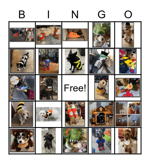Happy Halloween!! Bingo Card