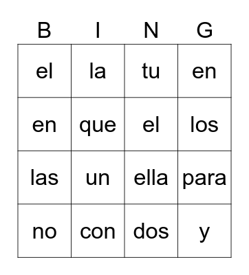JCK 21-22 Bingo Card