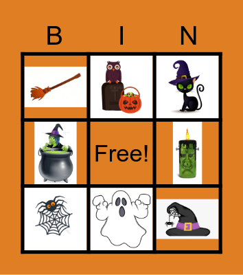 HALLOWEEN Bingo Card