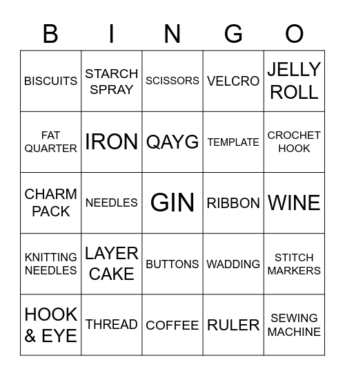 White Gecko Bingo Card
