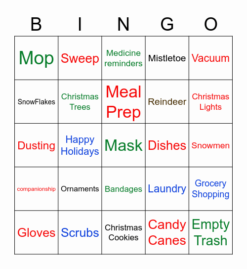 First Light Bingo Card