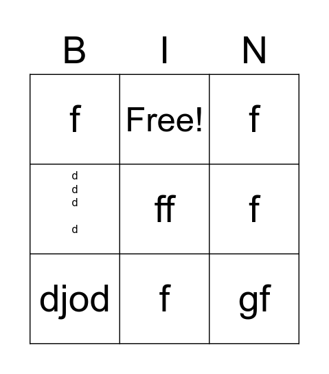 Novohispana Bingo Card