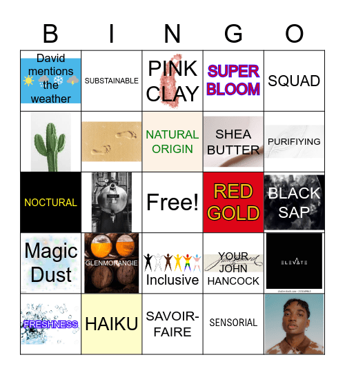 LVMH FUTURE IS BRIGHT Bingo Card
