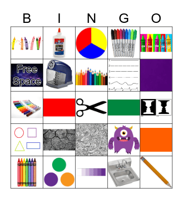 Art Bingo Card