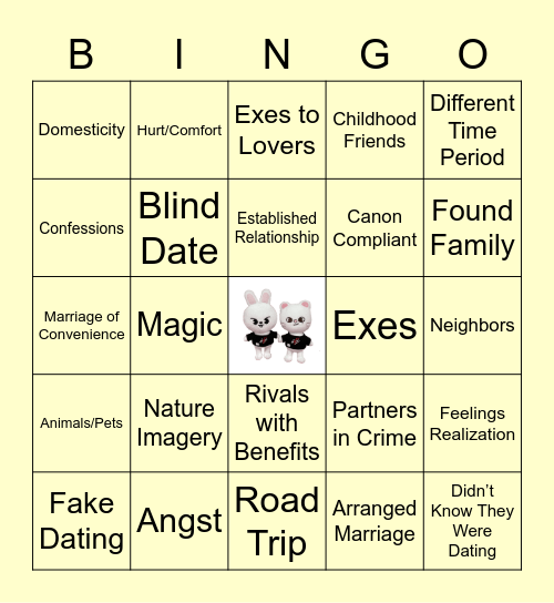 HYUNHO BINGO Card