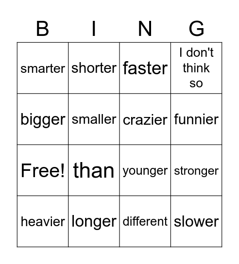 I'm stronger than Junho Bingo Card