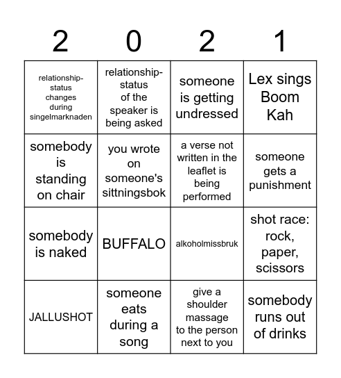 SITSIBINGO Card