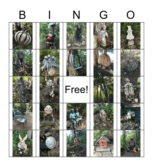 Can you find these (C) Bingo Card