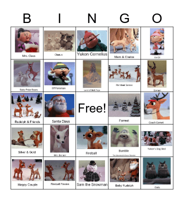 HOLIDAY BINGO Card