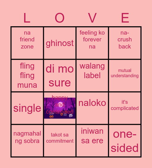 BINIGO! Bingo Card