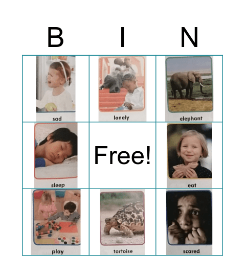 Unit 2 Bingo Card